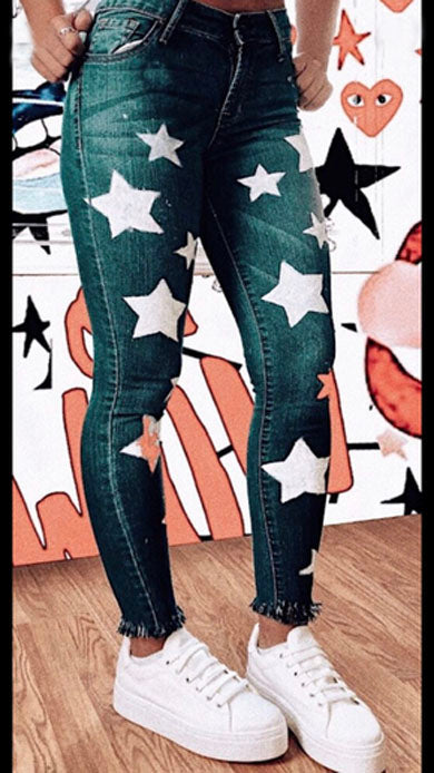 star denim jeans