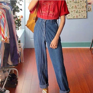MEGAN high waist denim pants