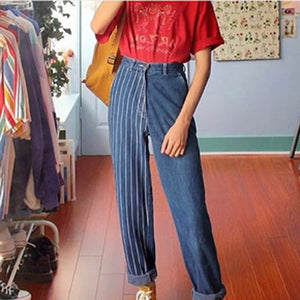 MEGAN high waist denim pants