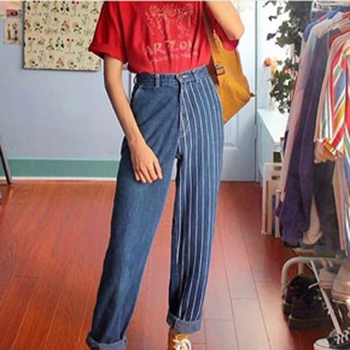 MEGAN high waist denim pants