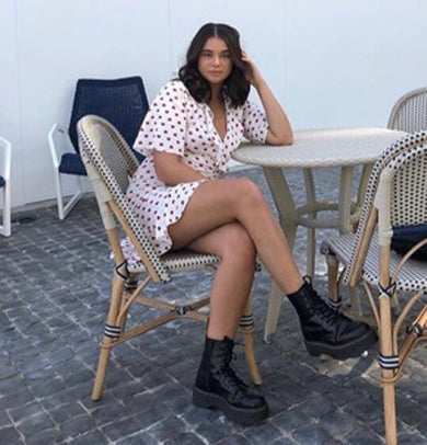 WILMA polka dot dress