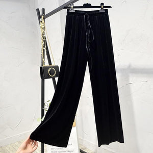 MILLIE velvet pants
