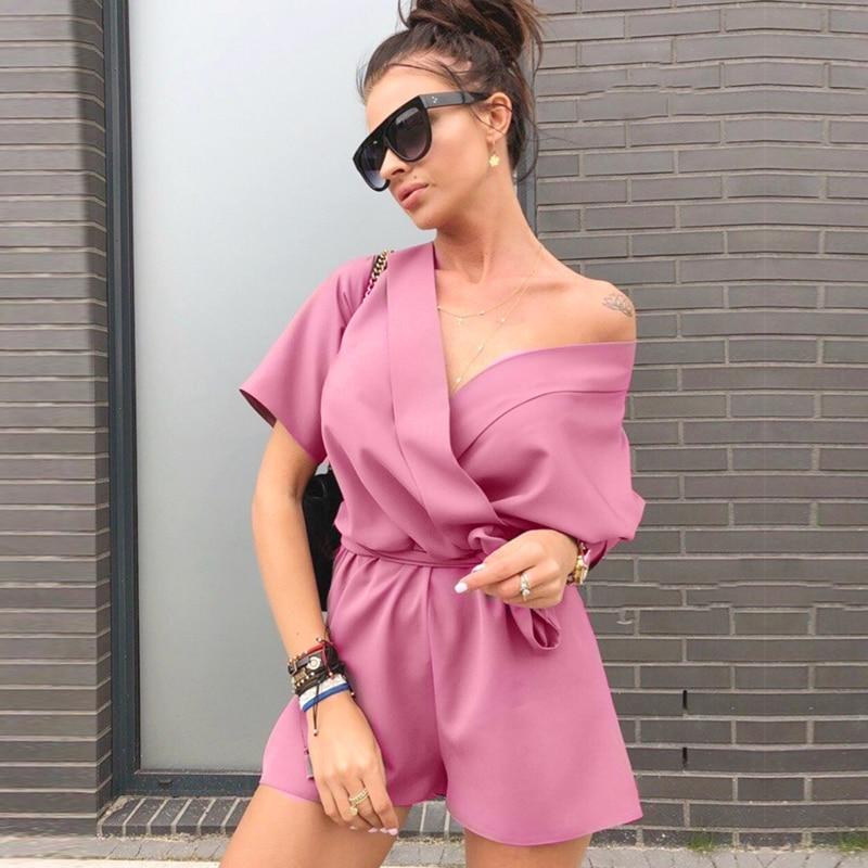 CARISSA short sleeve romper