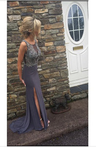 JUANA split prom dress