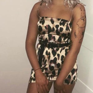 JESSIE leopard short dress