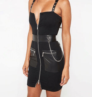 KAREN zipper dress