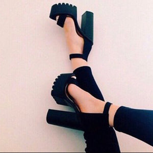 Rubber Heels Sandals