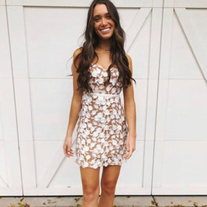 CLAUDIA short lace dress