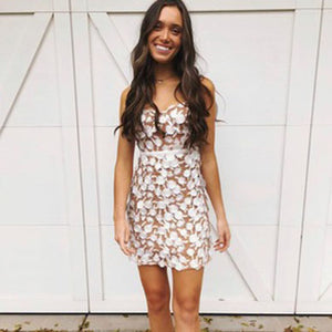 CLAUDIA short lace dress