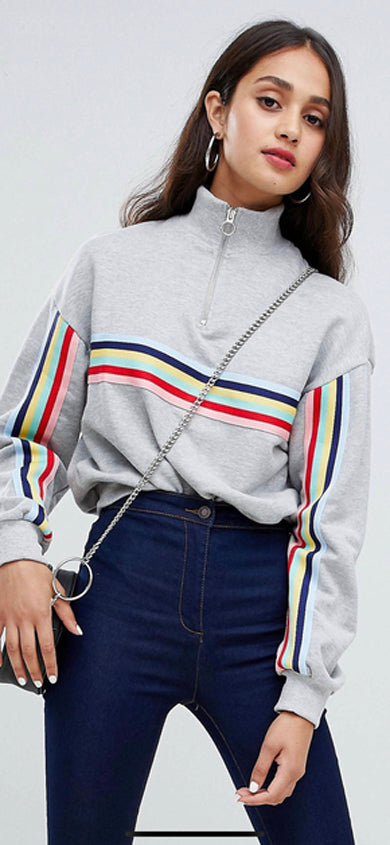 Turtleneck Zipper Sweater