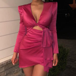 Long Sleeve Prom Dress