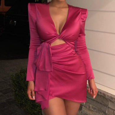 Long Sleeve Prom Dress