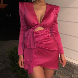 Long Sleeve Prom Dress