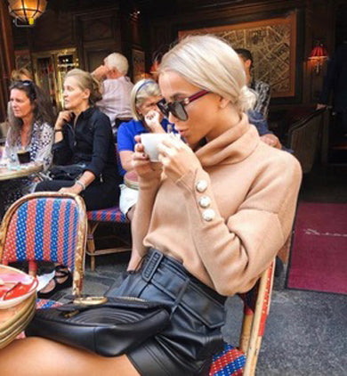 plain knitted sweater