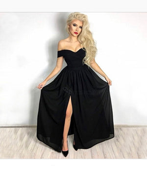 chiffon prom dress