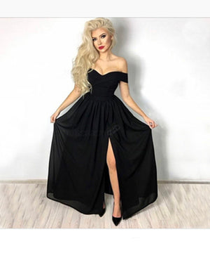 chiffon prom dress