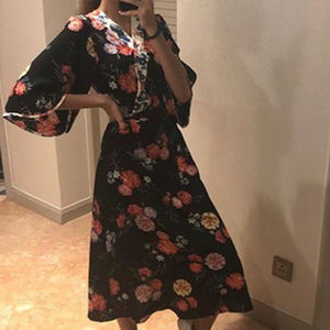 ERNAWATI flower dress