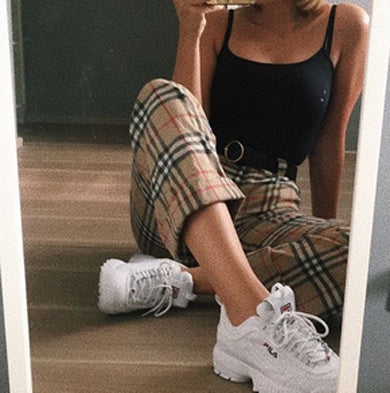 SERAH plaid pants