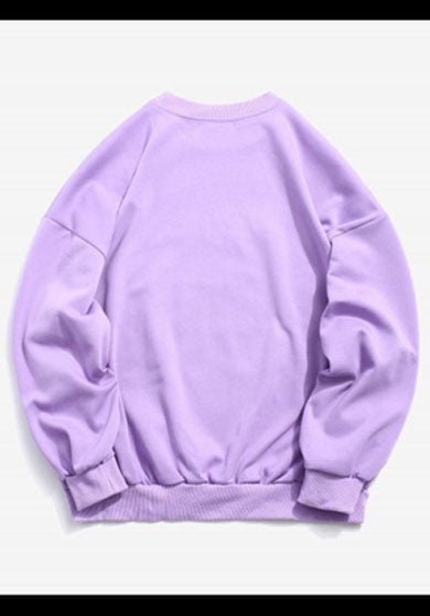 cotton plain sweater