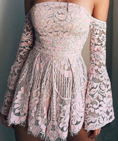 IRENE off shoulder lace dress