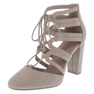 TESSA suede  tie high heels