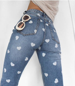 JOYCE denim heart jeans