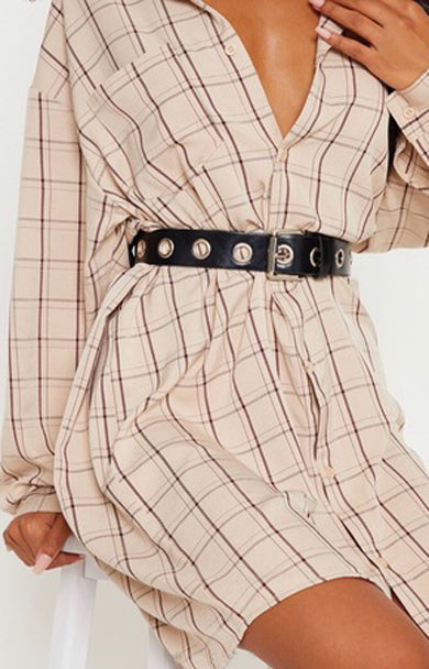 TERESA checkered dress