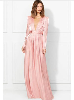 SHARON long sleeve maxi dress