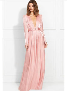 SHARON long sleeve maxi dress