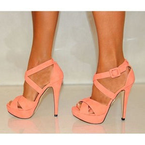 JASMINE  strap high heels