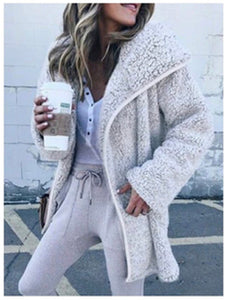faux fur fuzzy jacket