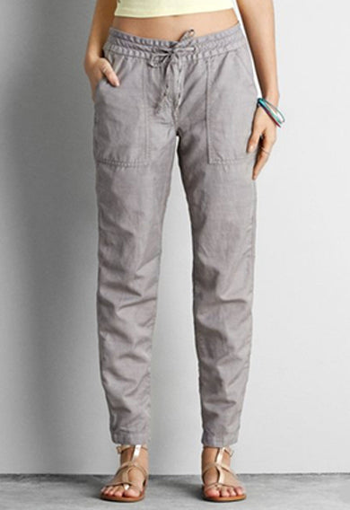 CORINA linen pants