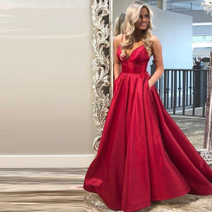 GLENDA satin dress