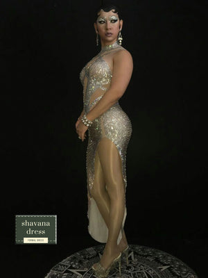 2018 prom sparkly dress