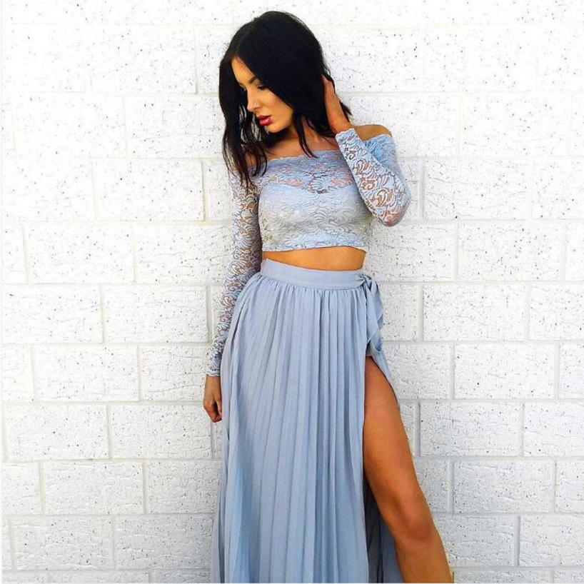 Prom 2018 Cocktail Long Skirt Dress
