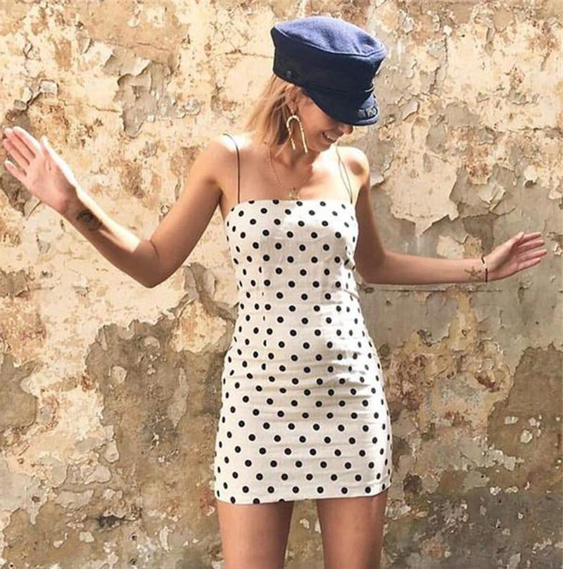 BEVERLEY polkadot party dress