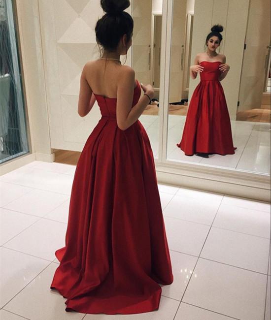 Red Prom cute dress