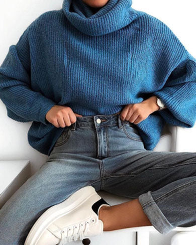 HILDA turtleneck knitted sweater