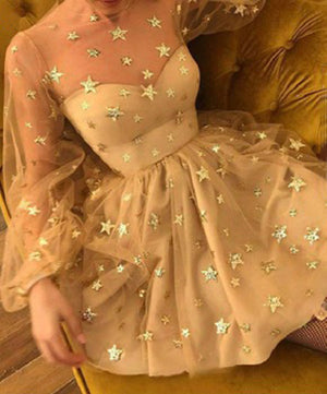 GLADYS star maxi dress