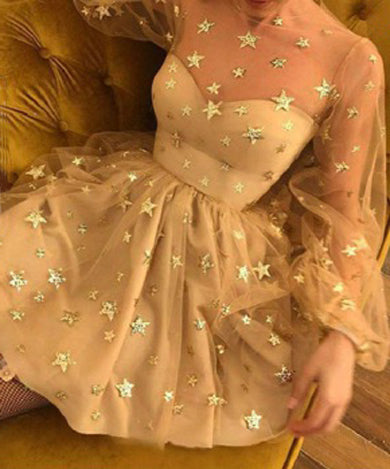 GLADYS star maxi dress