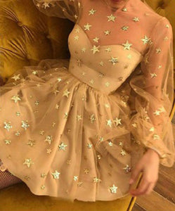 GLADYS star maxi dress