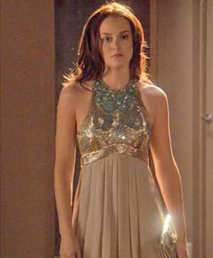 SANDRA long backless dress