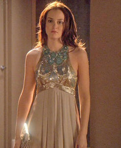 SANDRA long backless dress