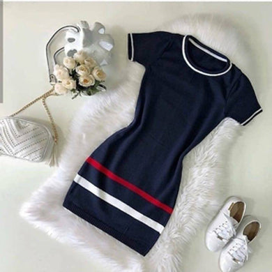 ANGELINE cotton short dress