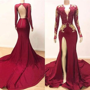 JESSICA split prom dress