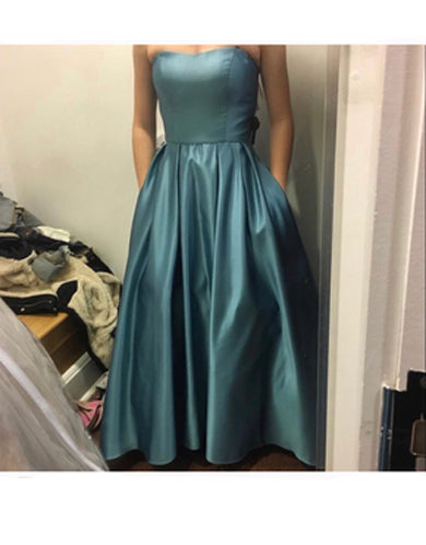 CLEO off shoulder satin dress