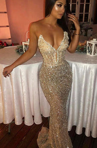 AYANA off shoulder glitter prom dress