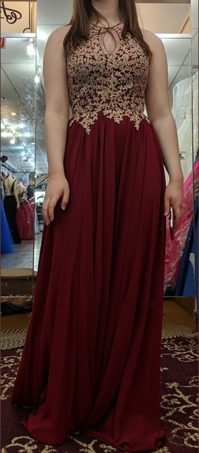 SELMA halter backless prom dress