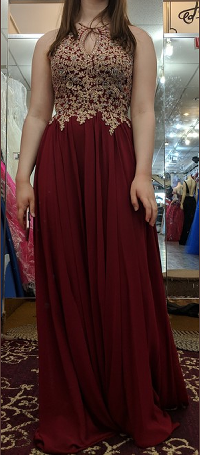 SELMA halter backless prom dress