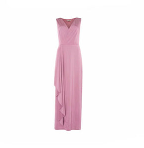 MINERVA  v neck maxi dress